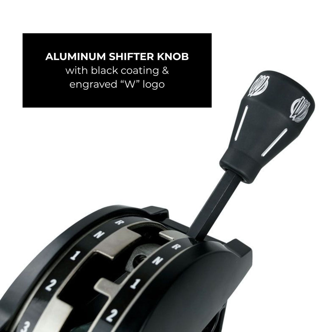 Wide Open Design Engraved Shifter Knob