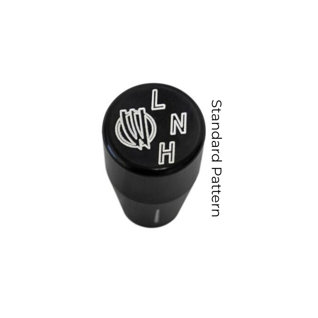 WOD Engraved Transfer Case Shifter Knob