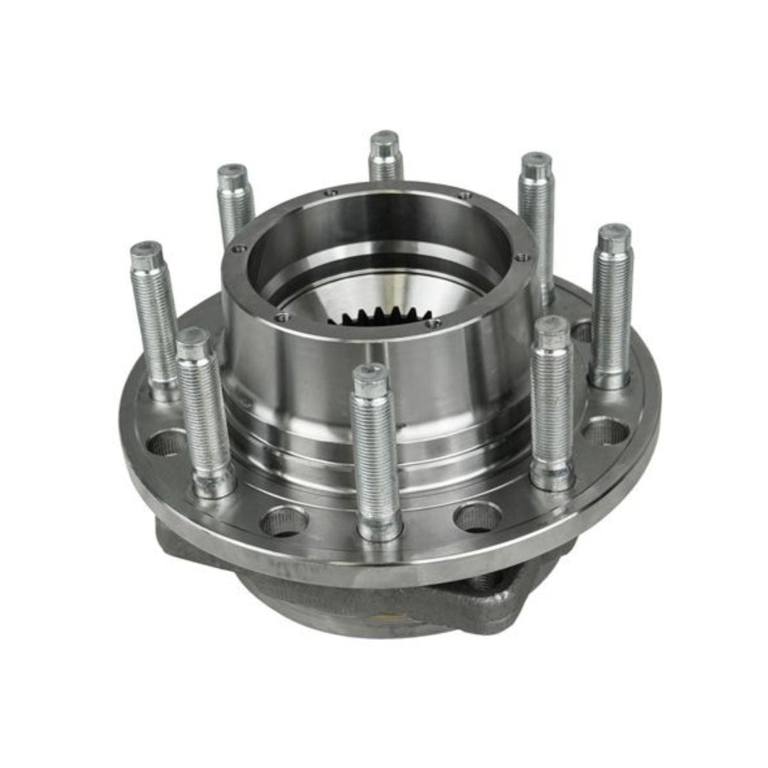 Super Duty dana 60 hub conversion assembly on a white background