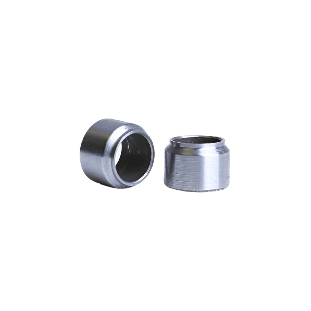 2.0 shock bearing spacers stainless steel on a white background