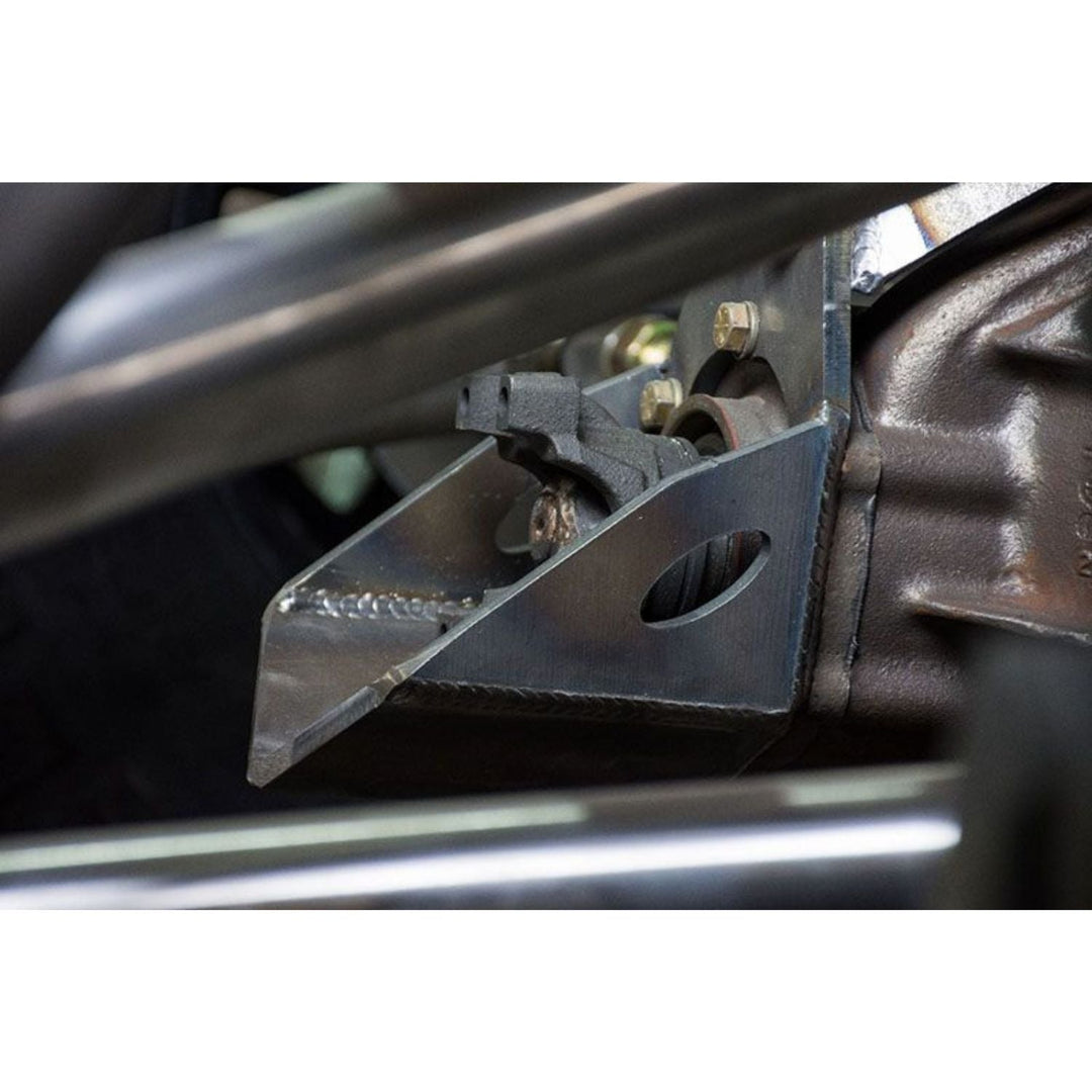 Metal heavy duty bash guard for 14 bolt attached to a vehicle&