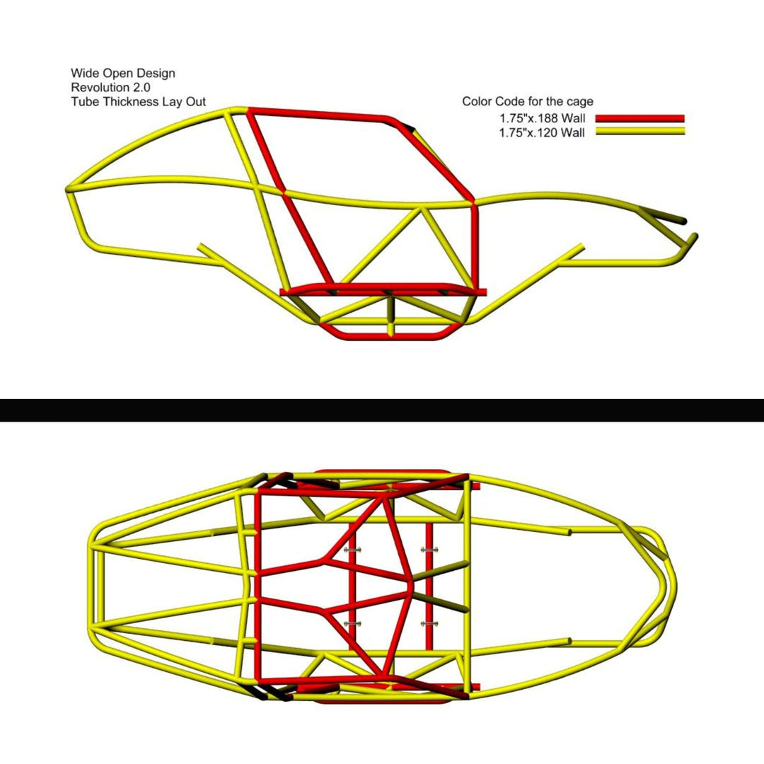 Wide Open Design Revolution 3.0 Rock Crawler Chassis
