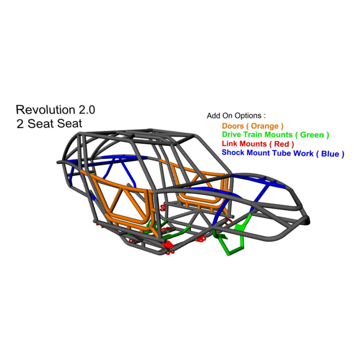Wide Open Design Revolution 3.0 Rock Crawler Chassis