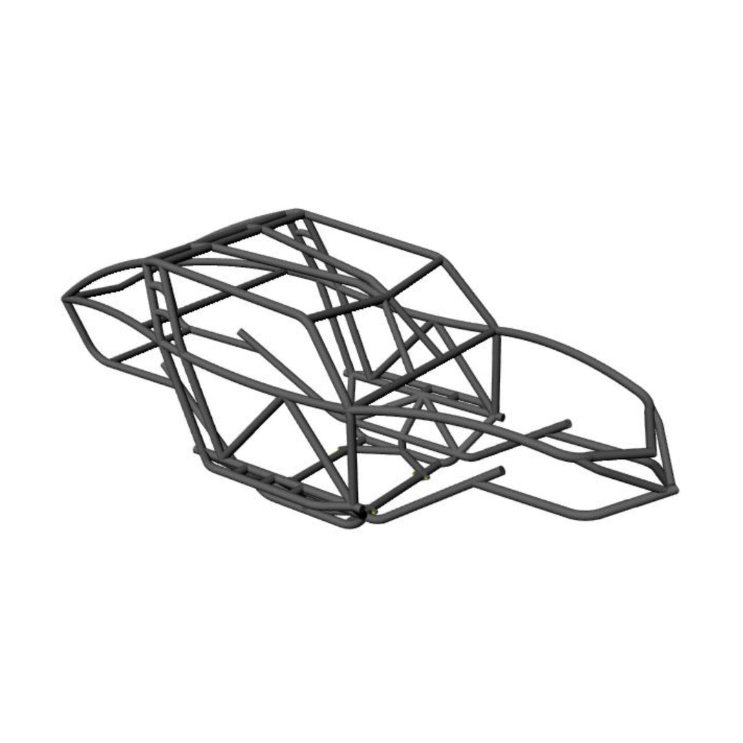 Evolution rock crawler chassis on a white background