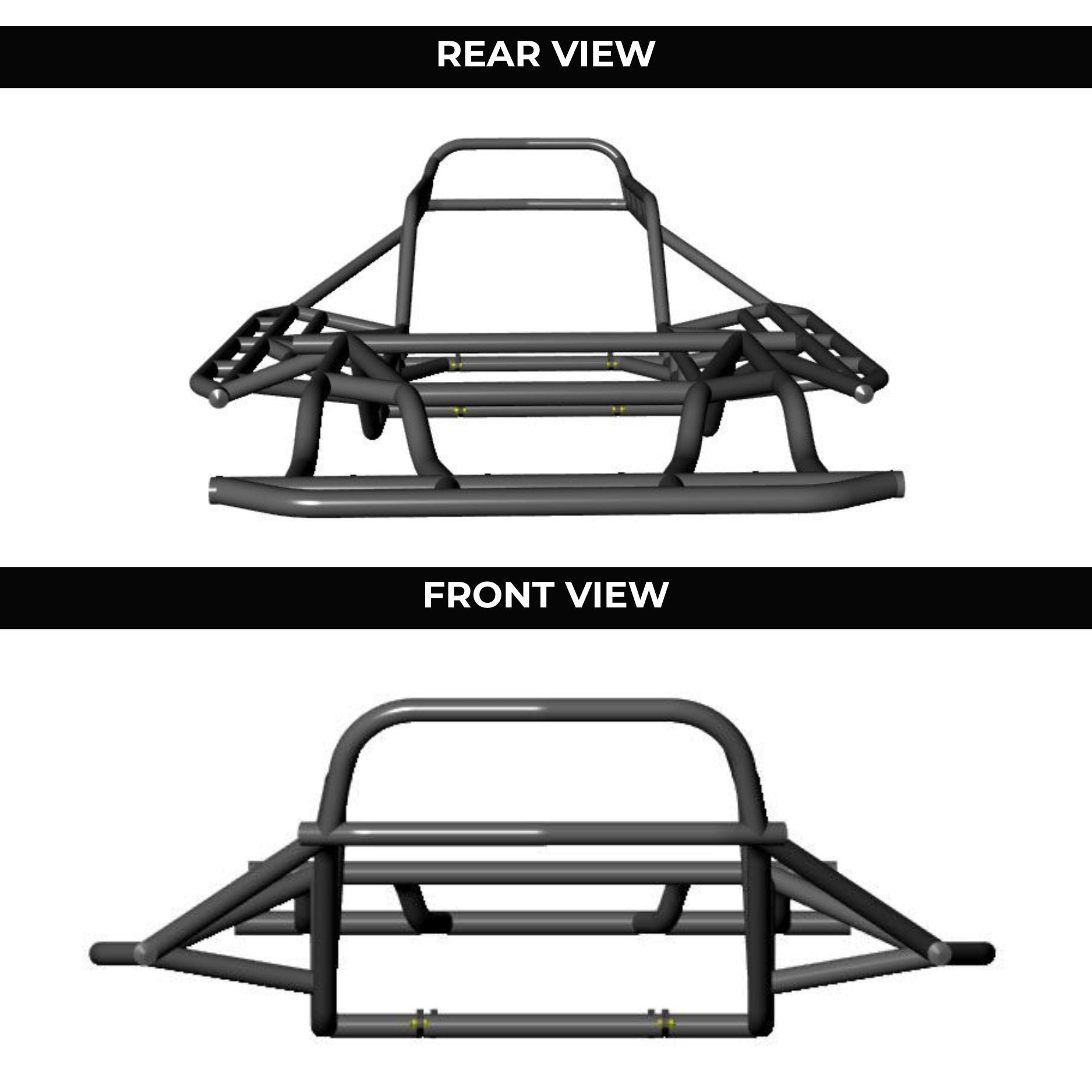 JC Tube Chassis for Jeep CJ & YJ Builds | Wide Open Design