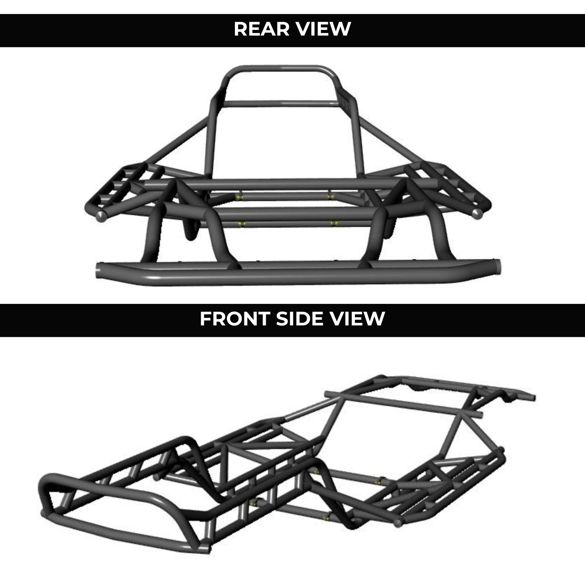 TJページ TJC Tube Chassis for Jeep TJ | Wide Open Design