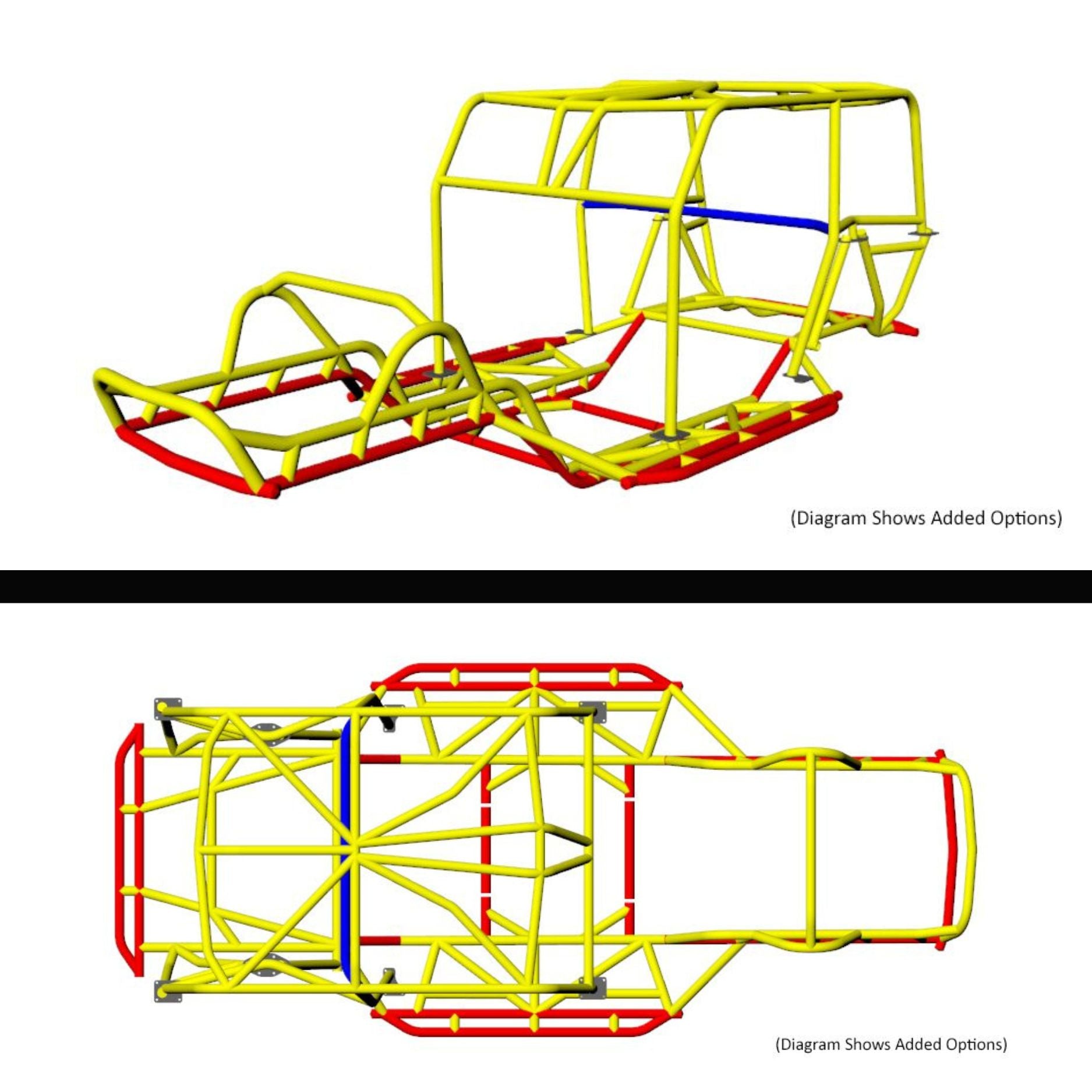 TJC Tube Chassis for Jeep TJ | Wide Open Design