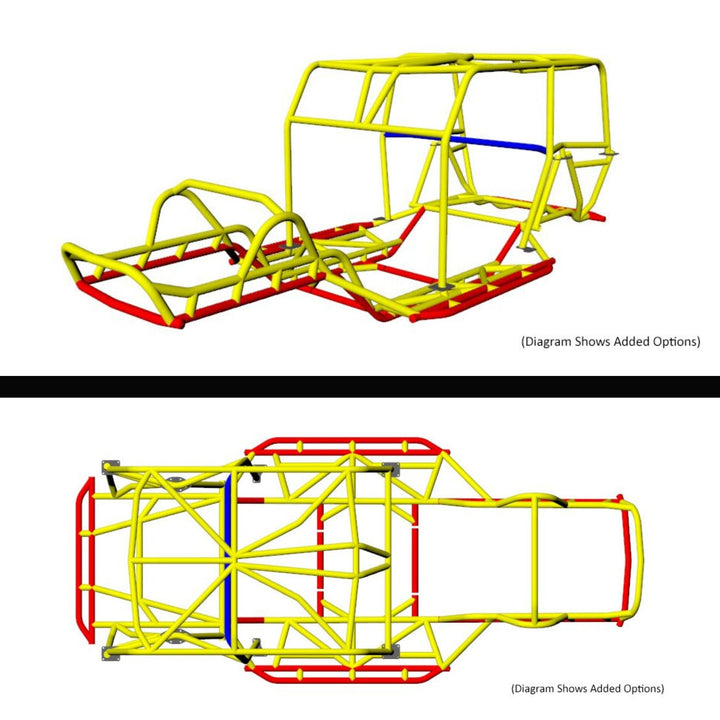 Wide Open Design TJC Chassis for Jeep TJ