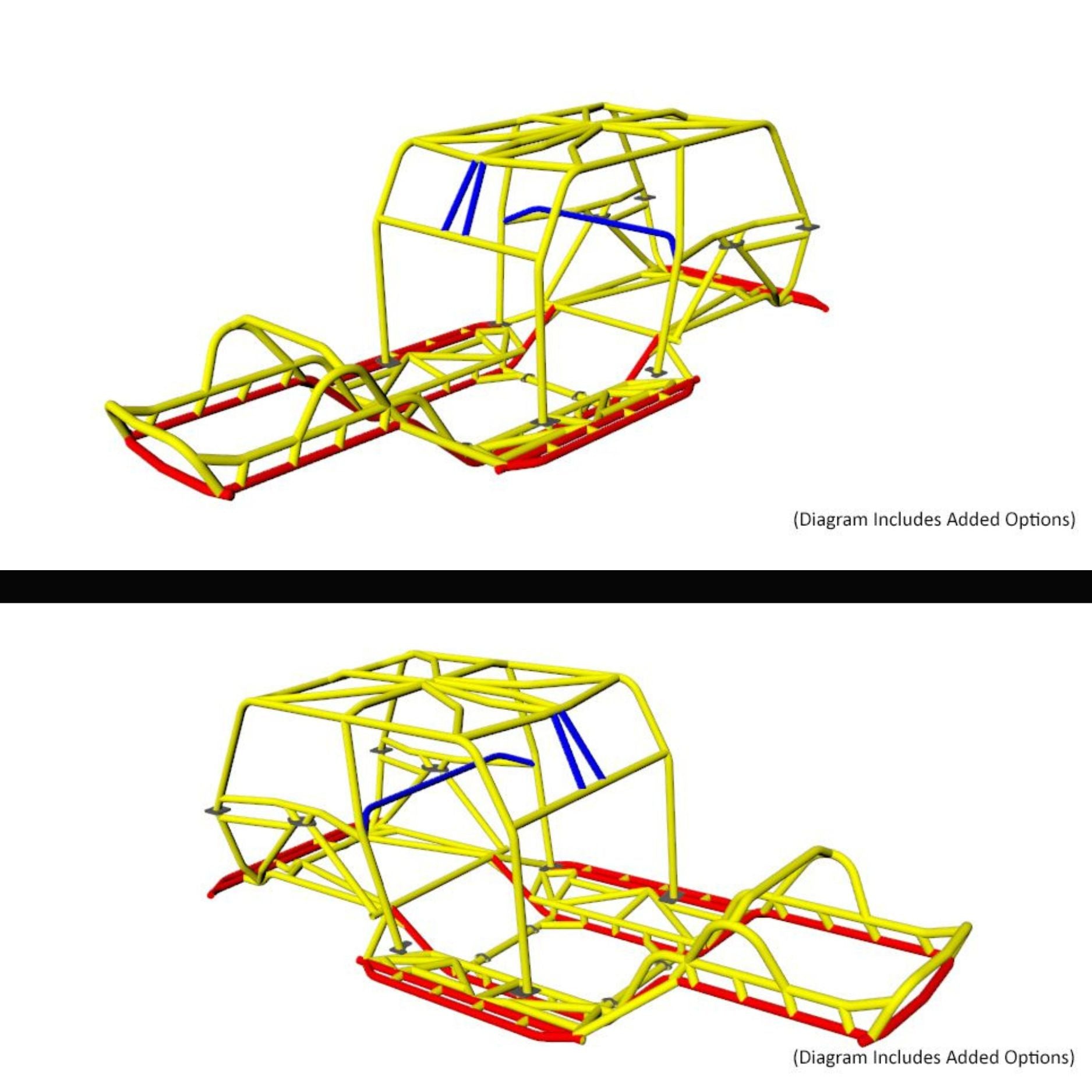 JC Jeep Tube Chassis for LJ | Wide Open Design