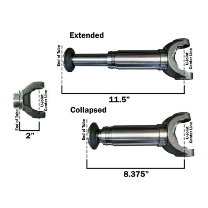 WOD 1350 Driveshaft Builder Kit