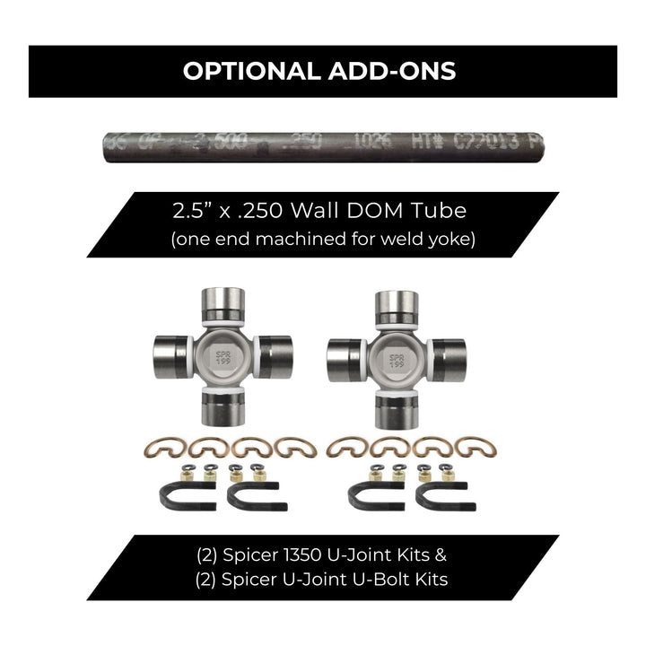 WOD 1350 Driveshaft Builder Kit