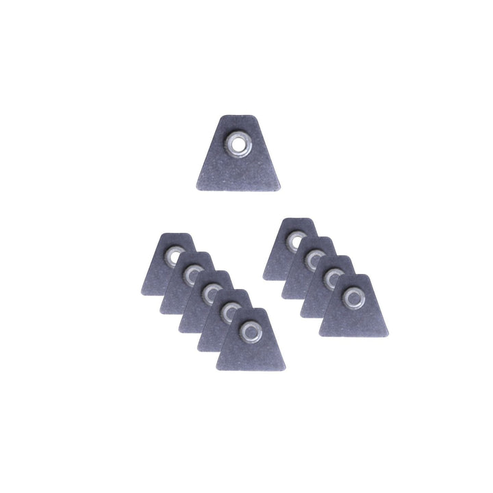 Flat Panel Mounting Tabs with 1/4"-20 NutSerts (Set of 10)