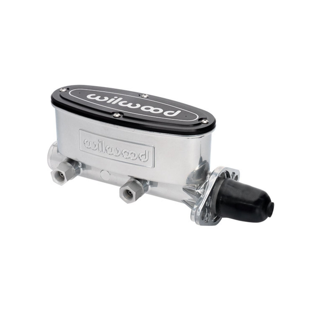 Aluminum tandem master cylinder integral reservoir with &