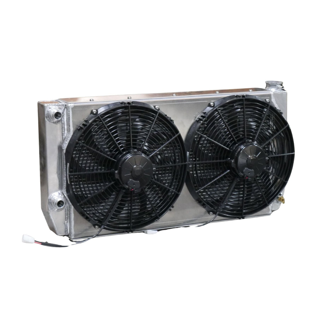 WOD 31 inch dual pass left radiator combo on a white background