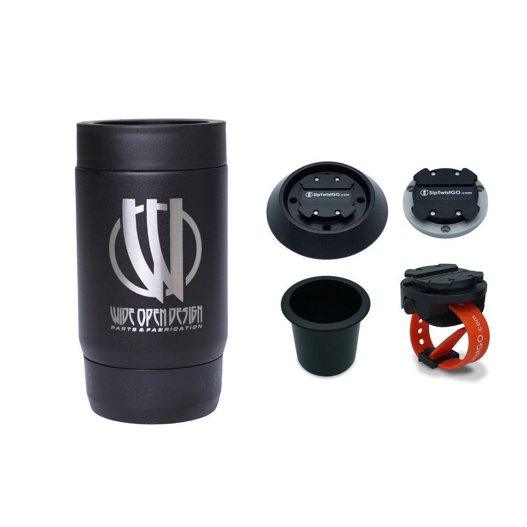 Wide Open Design TwistLock Drinkware &amp; Mount COMBO
