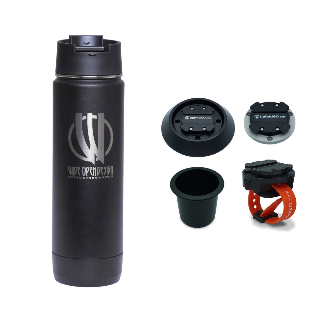 Wide Open Design TwistLock Drinkware &amp; Mount COMBO