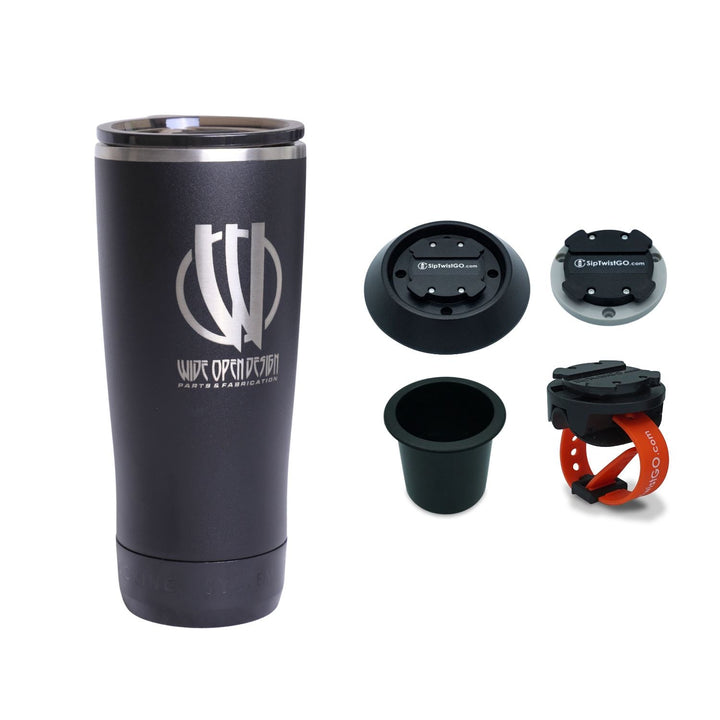 Wide Open Design TwistLock Drinkware &amp; Mount COMBO