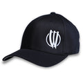 Wide Open Design Flexfit Cap – Black Brushed Twill