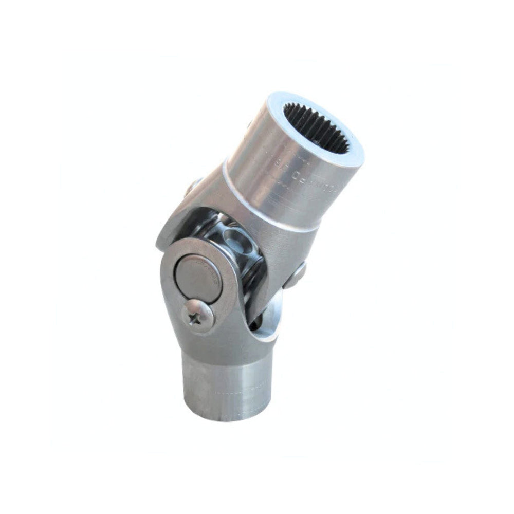 Woodward 3/4 round weld on steering joint on a white background
