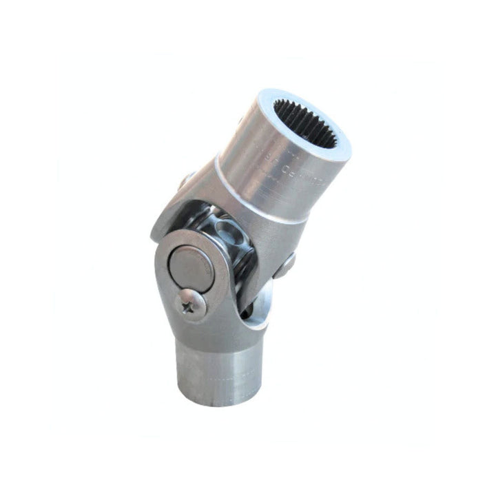 Woodward 3/4 round weld on steering joint on a white background