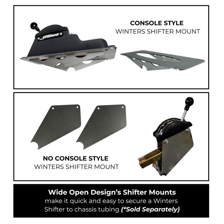 Winters Sidewinder Shifter for Toyota A340 &amp; Jeep AW4- Stock Shifter