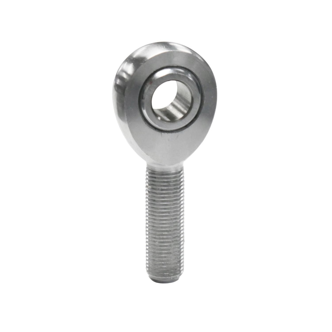 1/2-20 chromoly rod end on a white background