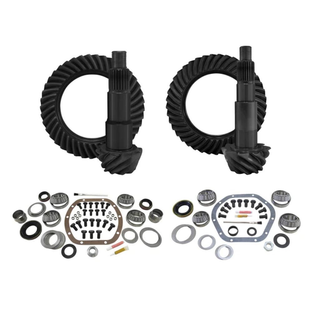 Yukon Jeep JK Gear & Install Kit - Non-Rubicon, Dana 30 Front/Dana 44 Rear