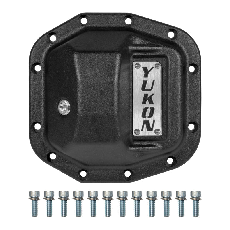 Heavy duty JL Dana 30 axle cover on a white background