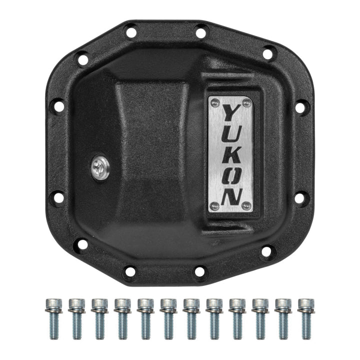 Heavy duty JL Dana 30 axle cover on a white background