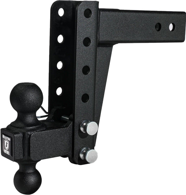 Yukon BulletProof 2.5" Medium Duty Hitch - MD256 - 6" - manufacturer photo 1; vehicle and optional accessories not included