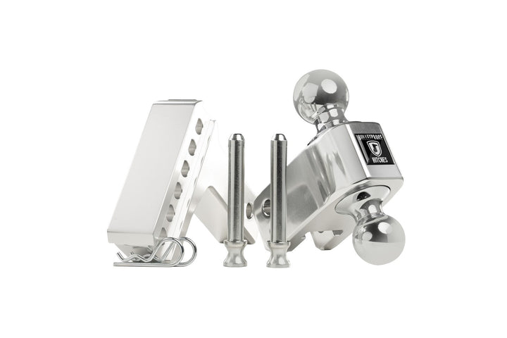 Yukon BulletProof 2" Aluminum Medium Duty Hitch - AL202 - 2" - manufacturer photo 2; vehicle and optional accessories not included