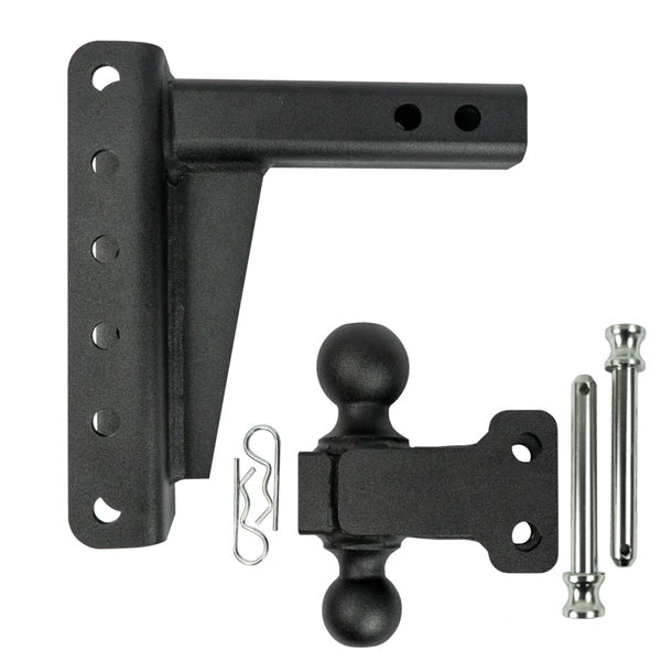 Yukon BulletProof 2" Medium Duty Hitch - MD206 - 6" - manufacturer photo 2; vehicle and optional accessories not included