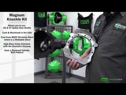 Crane Axle Magnum Knuckle Kit
