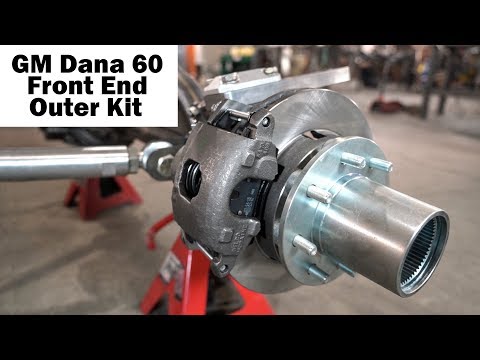 Crane Axle Dana 60 Front Axle Kit for GM/Chevy (6-Bolt)