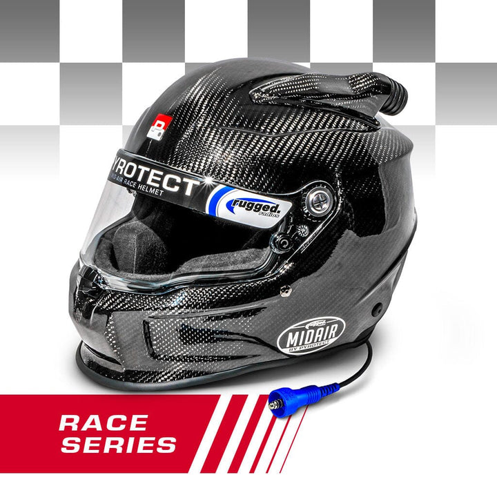 SA2025 OFFROAD-Wired 3K Carbon Race Helmet - Pyrotect Pro Airflow - Product image 1