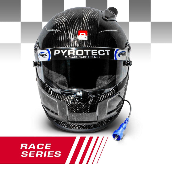SA2025 OFFROAD-Wired 3K Carbon Race Helmet - Pyrotect Pro Airflow - Product image 2