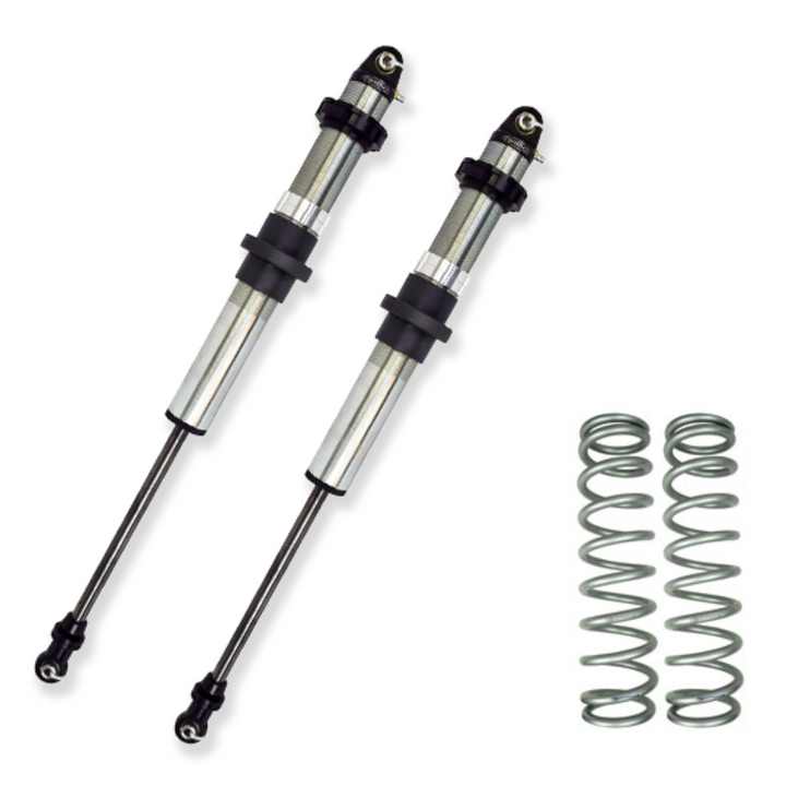 Radflo 2.0 – 16" Travel Emulsion Shocks (x2) &amp; Eibach Coilover Springs (x2)