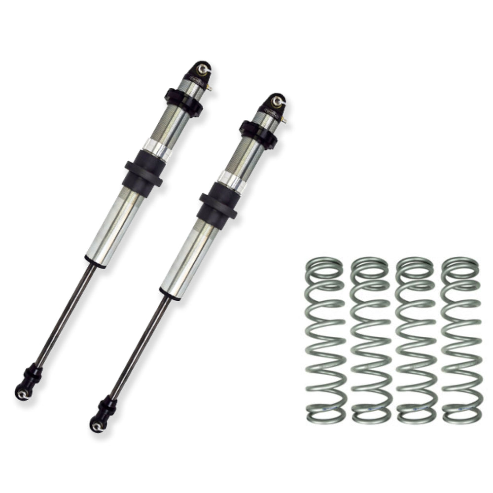 Radflo 2.0 - 12" Travel Emulsion Shocks (x2) & Eibach Coilover Springs (x4)