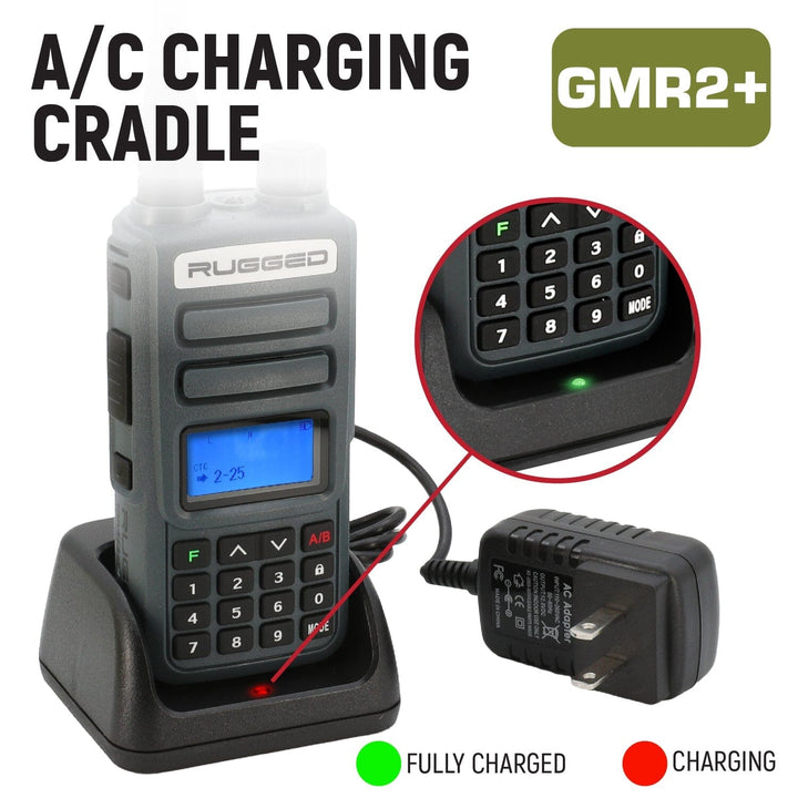GMR2 PLUS 2-Watt GMRS Handheld Radio Two-Pack - Rugged Radios - Product image 7