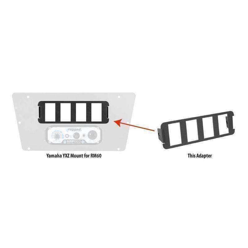 Four-Rocker Switch Panel for Radio Mounts - Rugged Radios - Product image 2