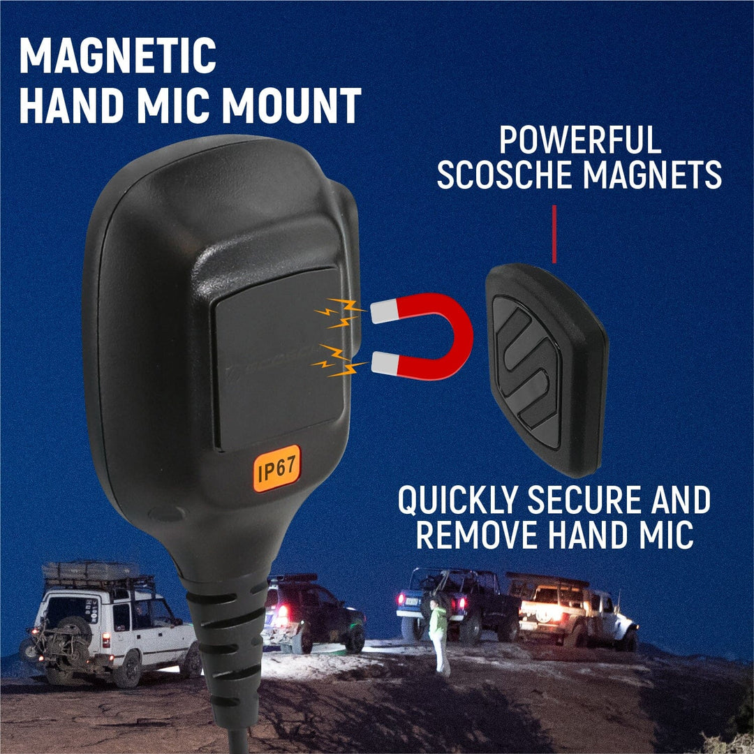 Jeep Wrangler JK / JKU GMRS Mobile Radio Kit - Rugged Radios - Product image 6