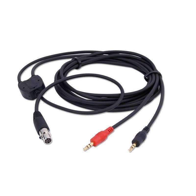 Intercom AUX Music Input & Audio Recording Cable - Rugged Radios - Product image 1