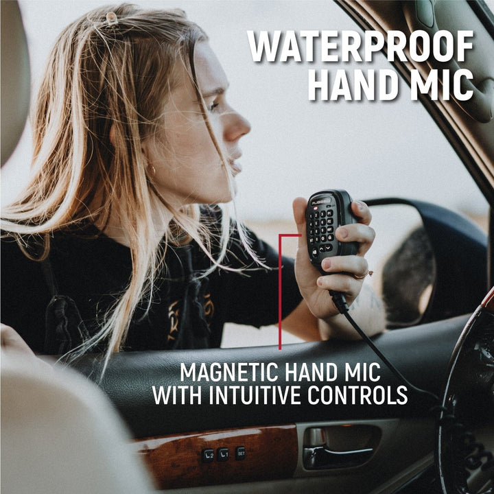 G1 Waterproof GMRS Mobile Radio &amp; Antenna Kit - Rugged Radios Adventure Series - Product image 5