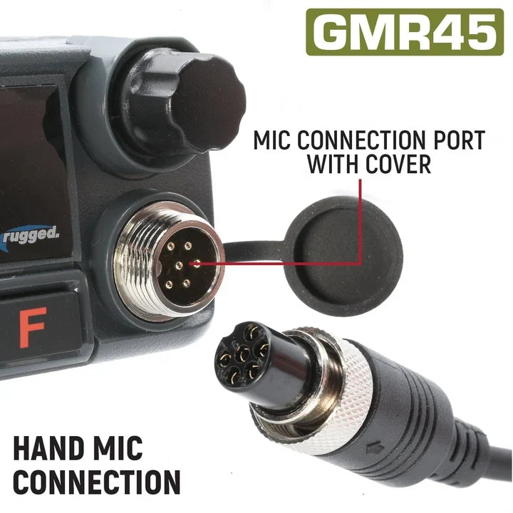 GMR45 High Power 45W GMRS Mobile Radio - Rugged Radios