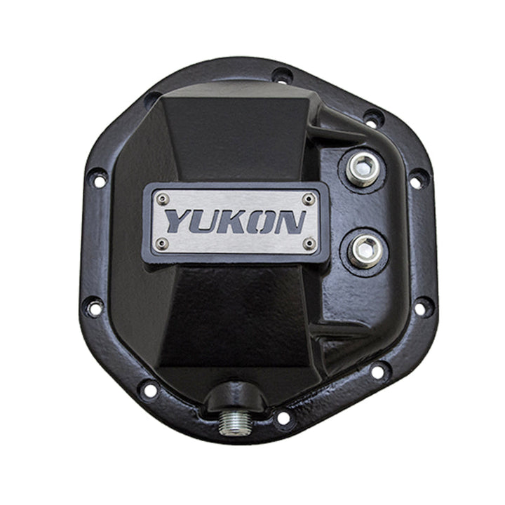 Dana 44 heavy duty differential cover on a white background
